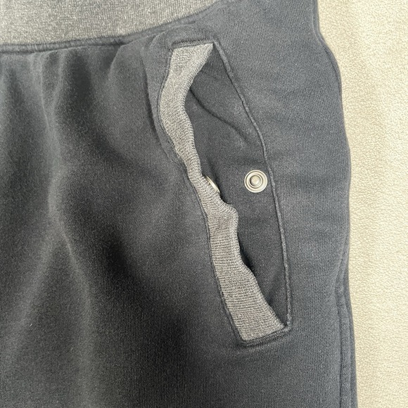 VTG Jordan Sweat Shorts Men's XL Black Jumpman Fleece Basketball Comfort Lounge - Picture 3 of 12